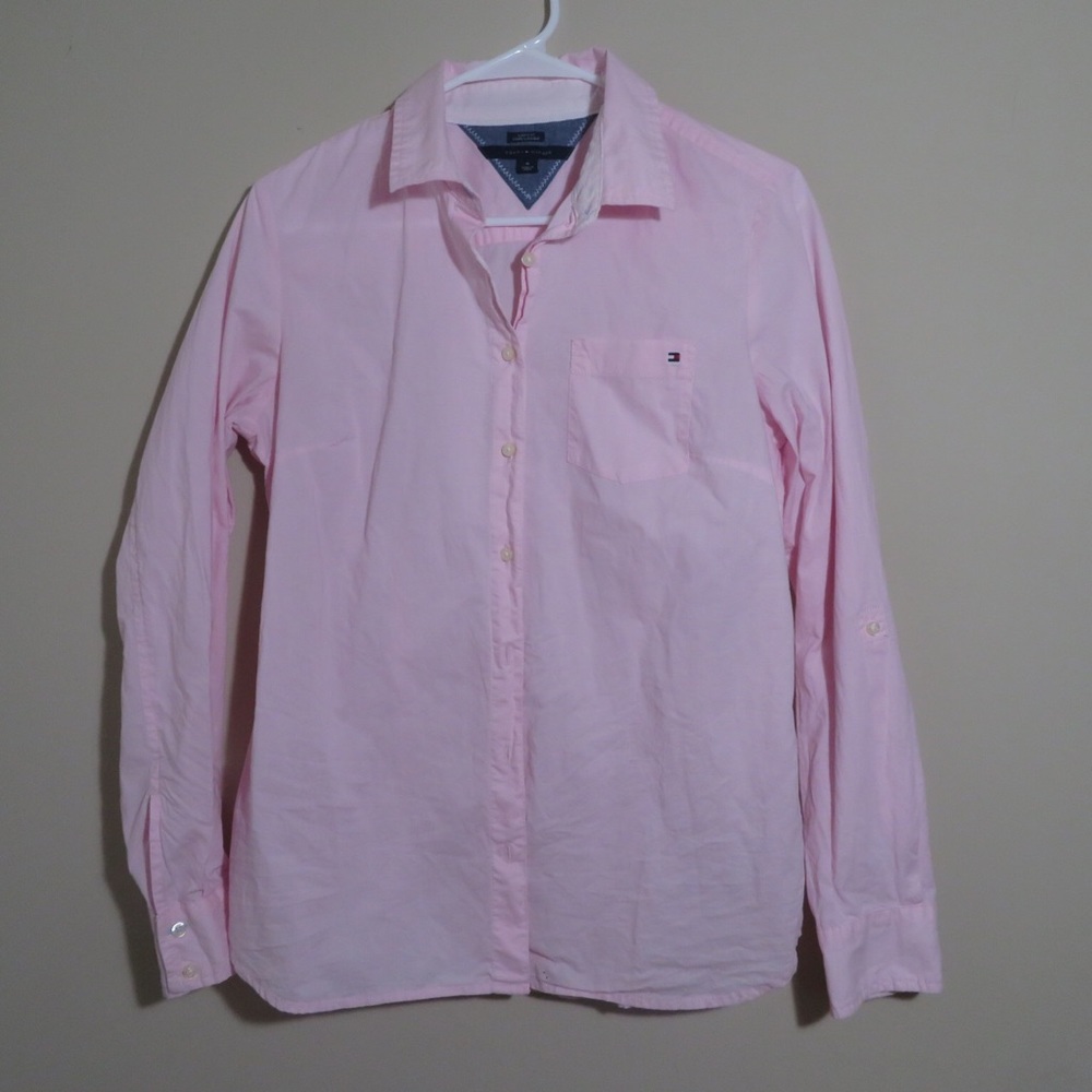 TOMMY HILFIGER Classic Fit Striped Shirt M